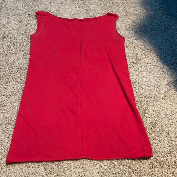 American Apparel sleeveless slip on dress in red - Picture 1 of 4